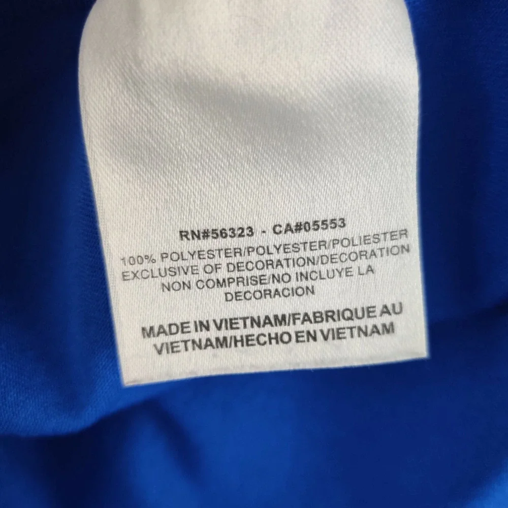 Nike Dri-Fit Mens Extra Large Athletic Tee T-Shirt Blue XL‎